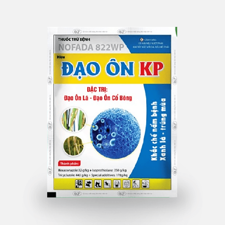 ĐẠO ÔN KP – Đặc Trị Đạo Ôn Lúa Hiệu Quả, Mát Cây