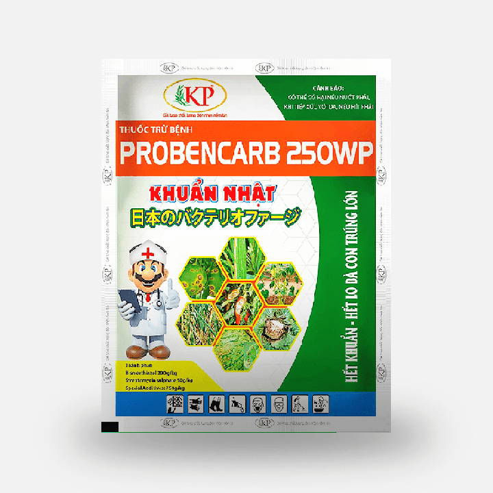PROBENCARB 250WP KHUẨN NHẬT – Đặc Trị Bạc Lá Lúa, Khô Nhanh Vết Bệnh