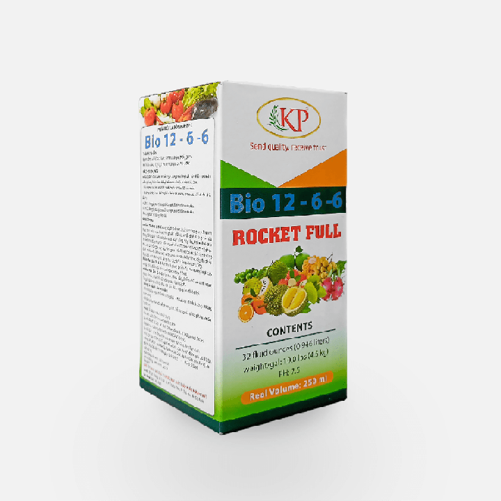 BIO 12-6-6 - ROCKET FULL – Phân Bón Hữu Cơ Sinh Học Bung Đọt, Lớn Trái, Đâm Chồi