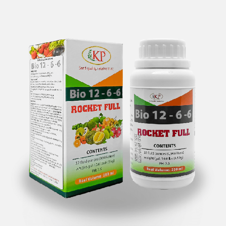 BIO 12-6-6 - ROCKET FULL – Phân Bón Hữu Cơ Sinh Học Bung Đọt, Lớn Trái, Đâm Chồi