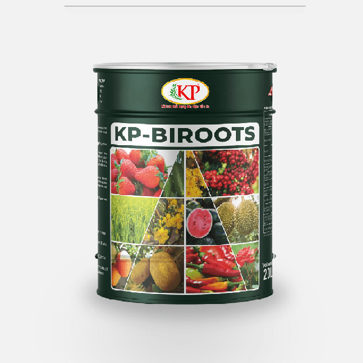 KP-BIROOTS Can 20L – Siêu Kích Rễ, Bung Đọt Mạnh, Giải Độc Phèn Nâng pH