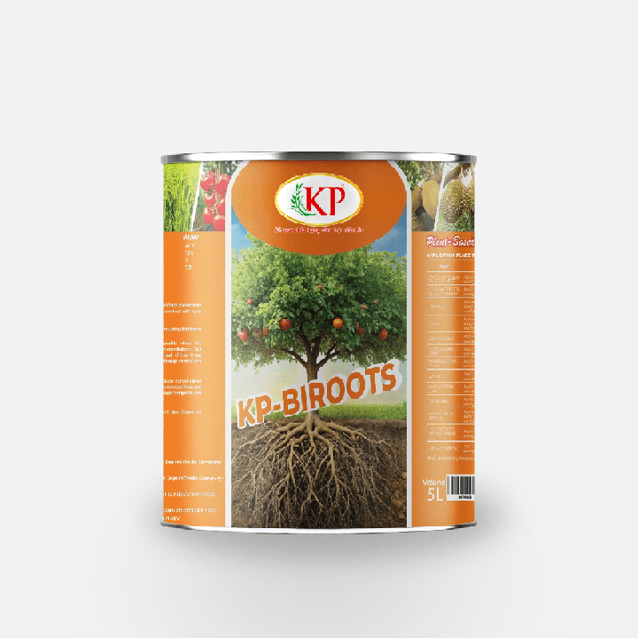 KP-BIROOTS Can 5L – Siêu Kích Rễ, Bung Đọt Mạnh, Giải Độc Phèn Nâng pH