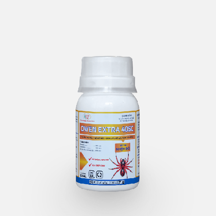 OWEN EXTRA 40SC – Thuốc Trừ Sâu Thế Hệ Mới, Đặc Trị Nhện Đỏ