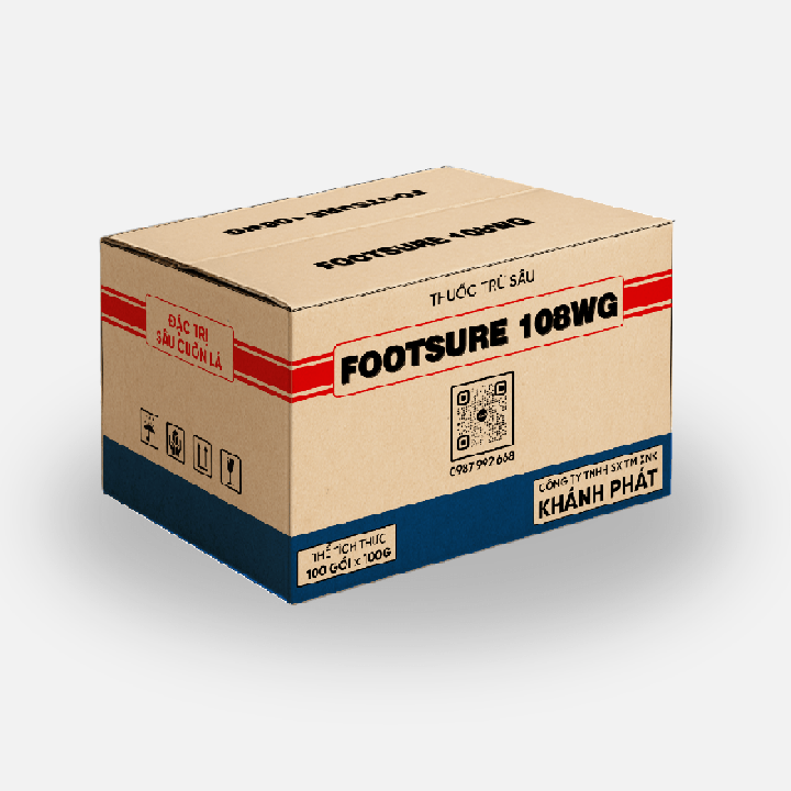 THUỐC TRỪ SÂU FOOTSURE 108WG - Đặc Trị Sâu Cuốn Lá