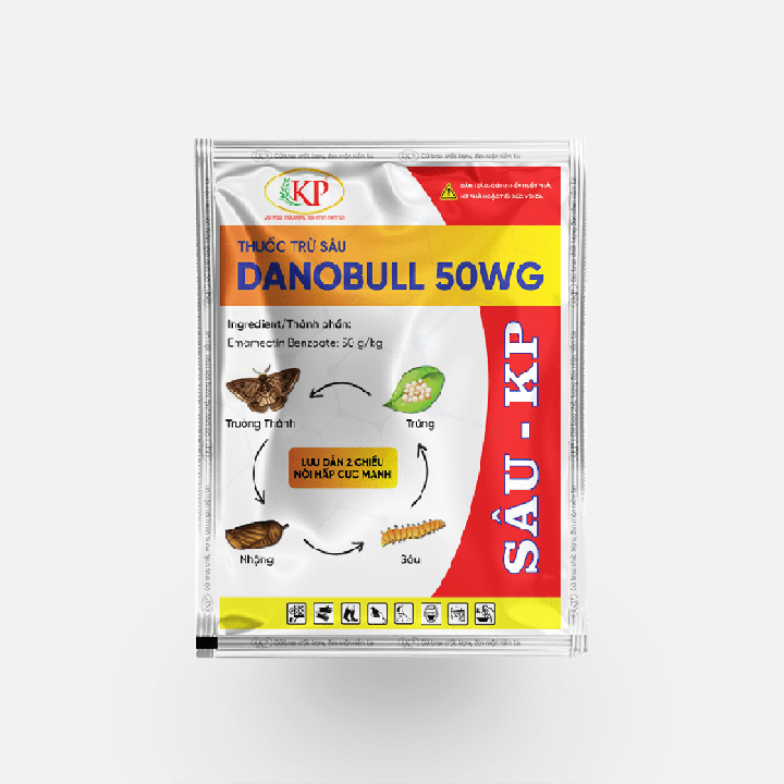 DANOBULL 50WG – Thuốc Trừ Sâu Sinh Học, Đặc Trị Sâu Đục Thân, Sâu Cuốn Lá