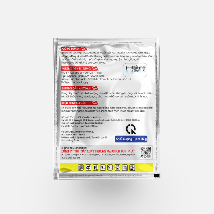 DANOBULL 50WG – Thuốc Trừ Sâu Sinh Học, Đặc Trị Sâu Đục Thân, Sâu Cuốn Lá