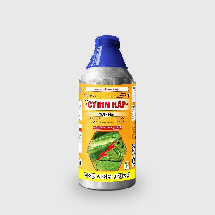 THUỐC TRỪ SÂU CYRIN - KAP+ – Đặc Trị Sâu Cắn Phá, Sâu Cuốn Lá