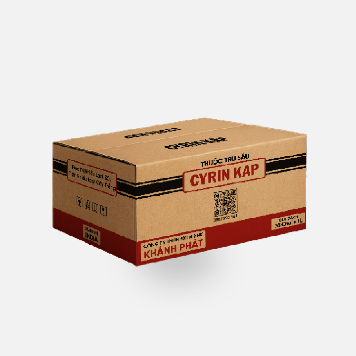 THUỐC TRỪ SÂU CYRIN - KAP+ – Đặc Trị Sâu Cắn Phá, Sâu Cuốn Lá