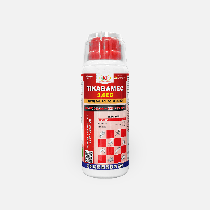 THUỐC TRỪ SÂU TIKABAMEC 3.6EC – Đặc Trị Sâu, Ròi, Bọ, Nhện, Rầy Kháng Thuốc