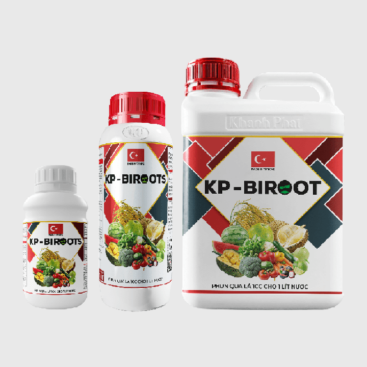 Bộ Sản Phẩm KP-BIROOTS – Siêu Kích Rễ, Bung Đọt, Giải Độc Phèn Nâng pH