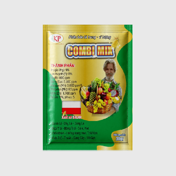 COMBI MIX - Bổ Sung Trung, Vi Lượng, Hạn Chế Rụng Hoa Trái Non