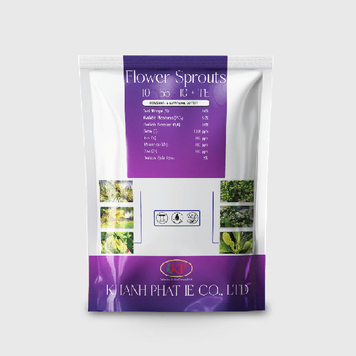 Flower Sprouts 10-55-10+TE - Phân Bón Tạo Mầm Hoa Siêu Đậu Trái