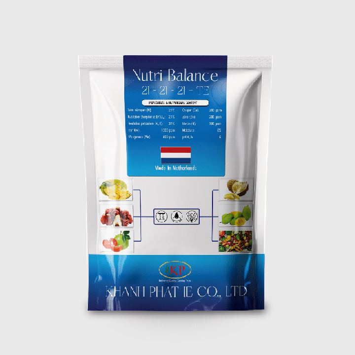 NUTRI BALANCE 21-21-21+TE – Mập Tược Dày Lá, Lớn Trái Đẹp Màu