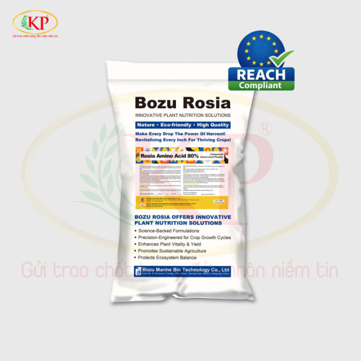 Phân Bón Amino 80% – Kích Sinh Trưởng, Tăng Kích Thước Quả
