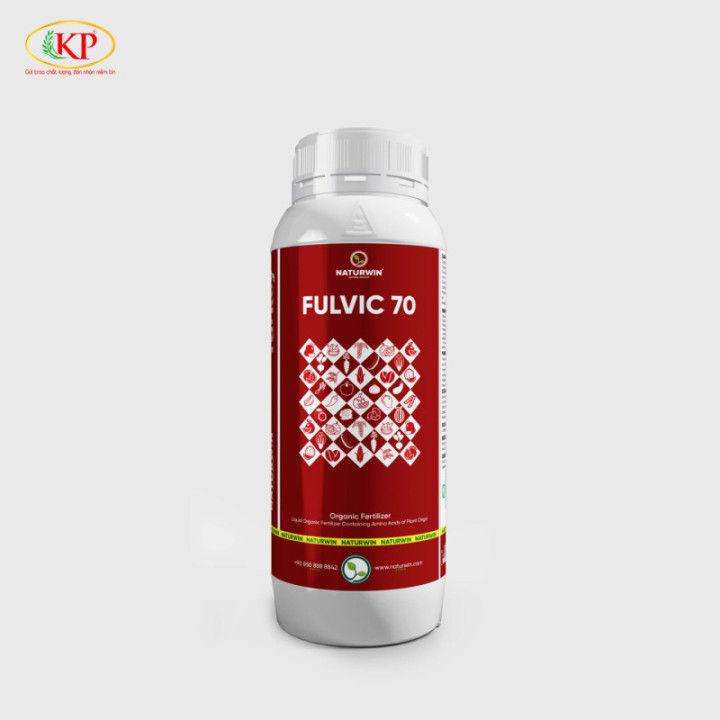 PHÂN BÓN HỮU CƠ FULVIC 70 - Siêu Kích Rễ, Phục Hồi Cây