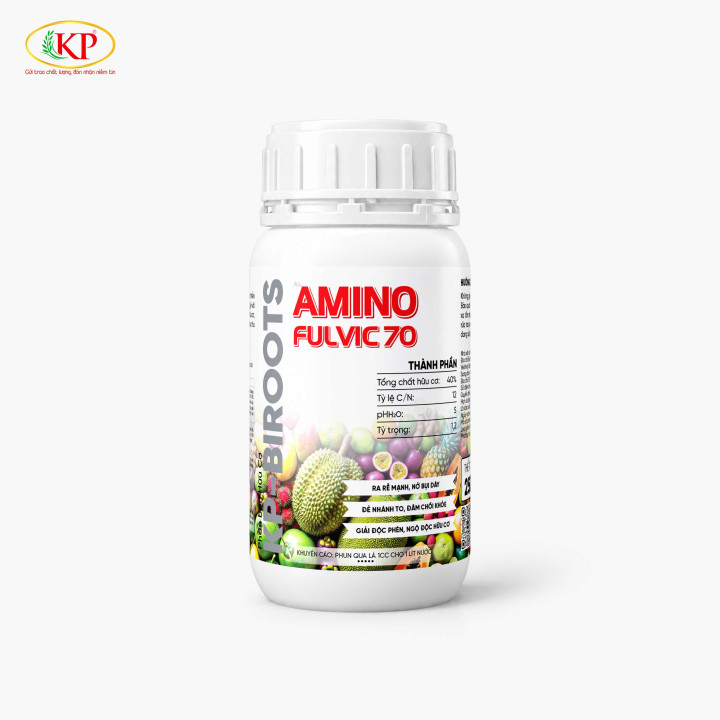 AMINO FULVIC 70 - Kích Rễ Mạnh, Phục Hồi Cây Trồng Toàn Diện
