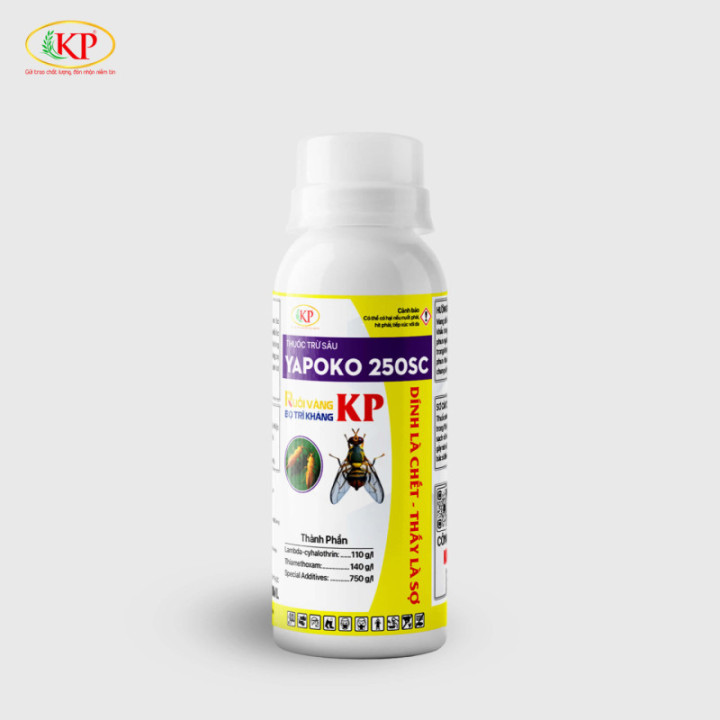 THUỐC TRỪ SÂU YAPOKO 250SC – Trị Ruồi Vàng, Bọ Trĩ Hiệu Quả