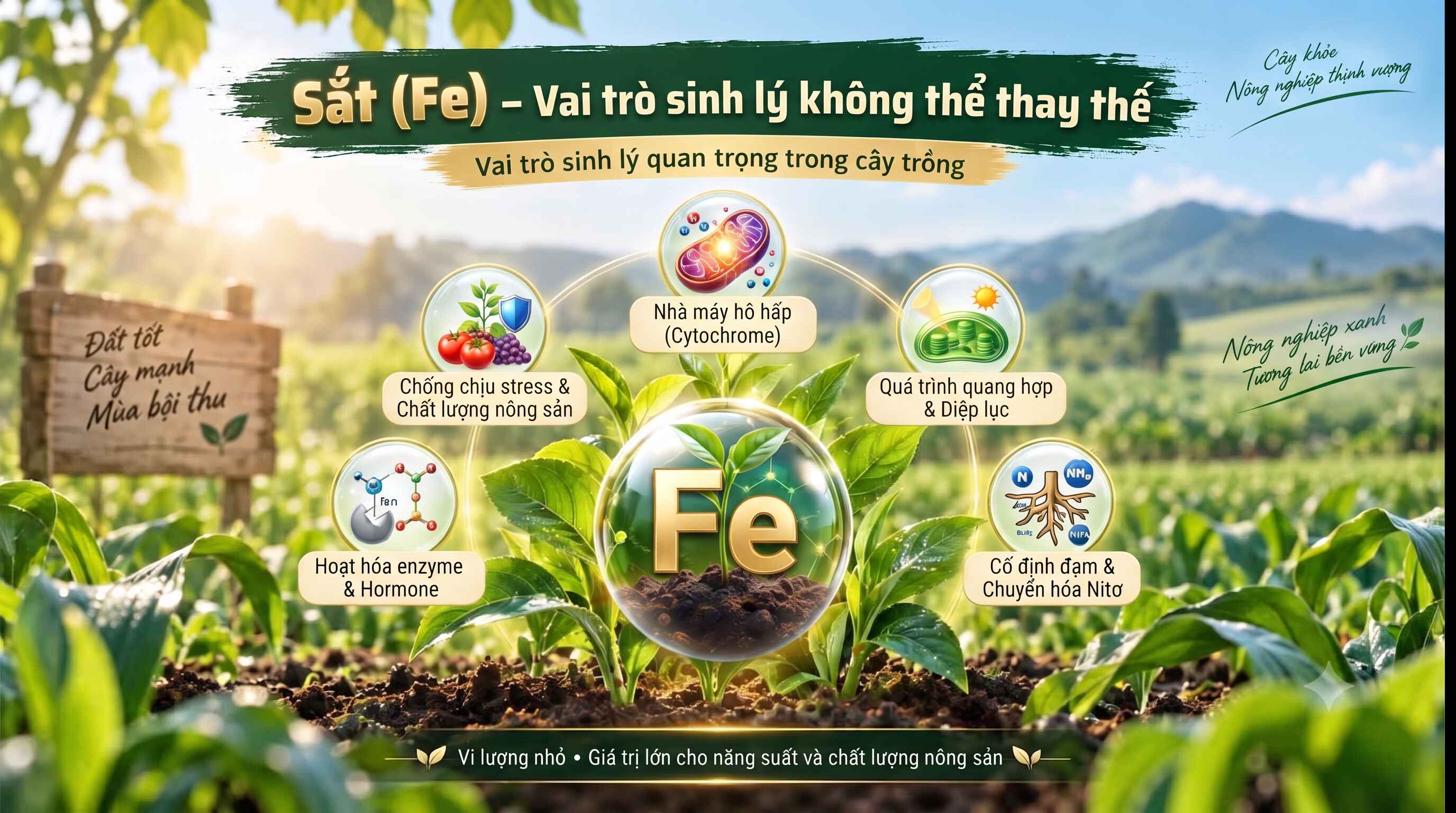Bo (Boron) Là Gì? Vai Trò "Sinh Tử" Của Bo Trong Sinh Sản Và Đậu Quả Của Cây Trồng
