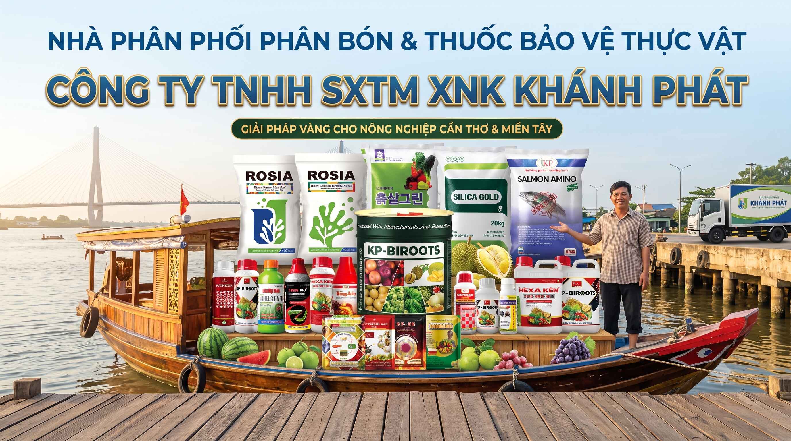 Tuyển Đại Lý Phân Bón & Thuốc BVTV Tại Cần Thơ Và Miền Tây