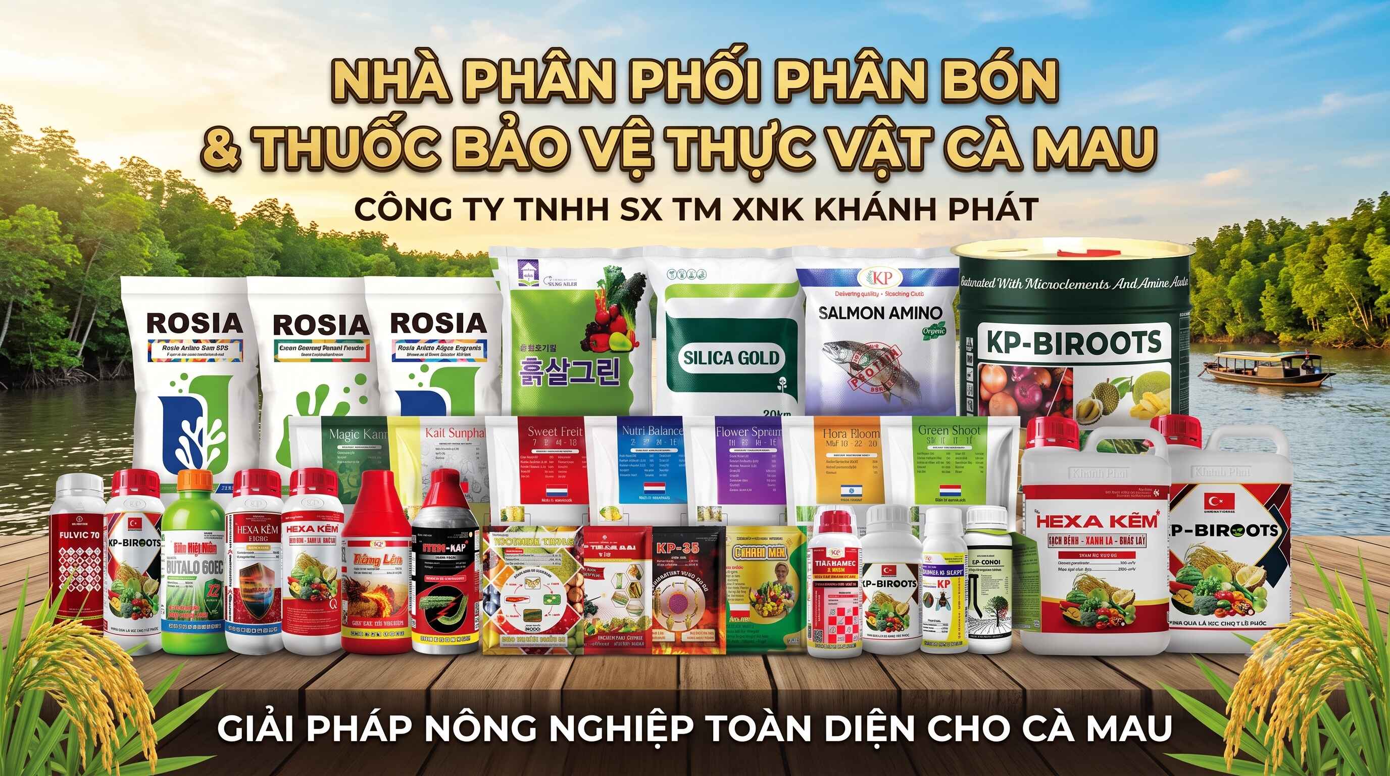 Tuyển Đại Lý Phân Phối Phân Bón & Thuốc BVTV Tại Cà Mau