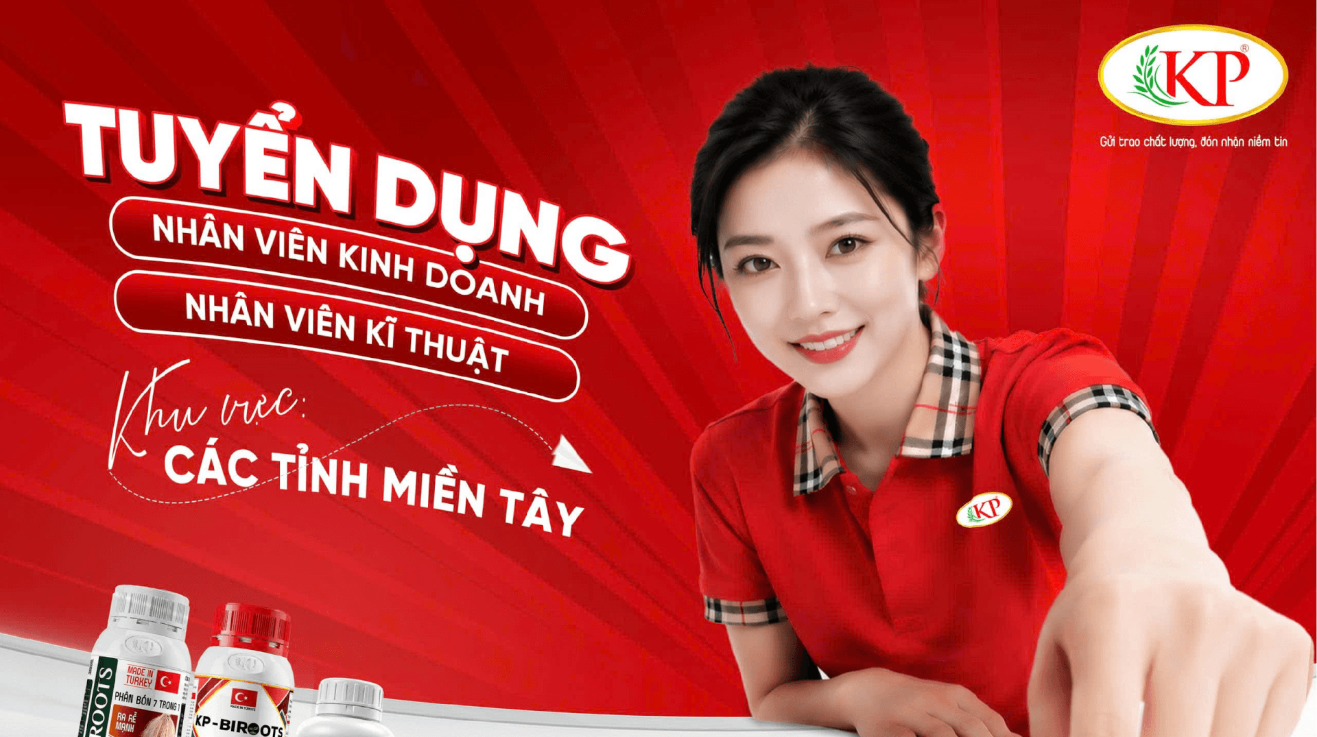 Tuyển Dụng Tháng 8 - Nhân Viên Kỹ Thuật